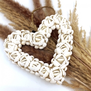 Shell Heart White - Bazar Bizar