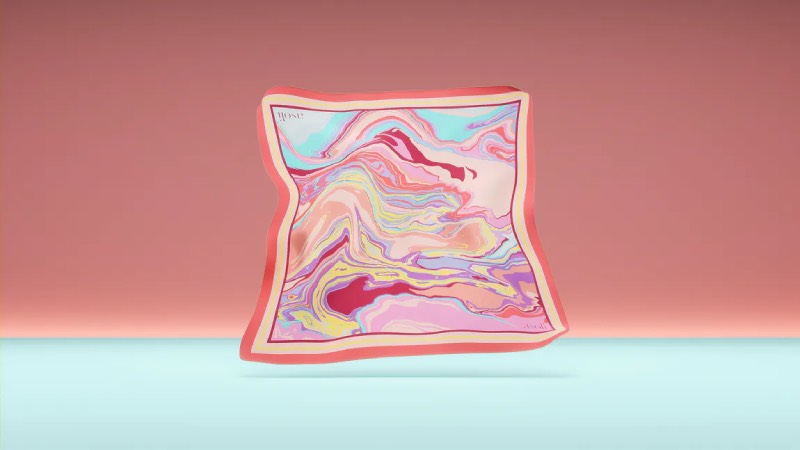 Foulard Iconique Abstract