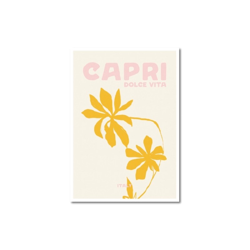 Imprimé Capri Dolce Vita