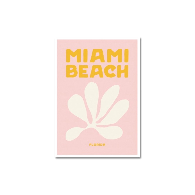 Imprimé Miami Beach