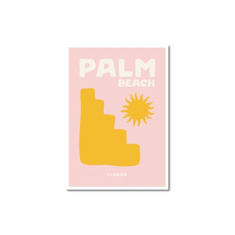 Imprimé Palm Beach