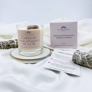 Bougie Cristal Affirmation Positive – Image 2