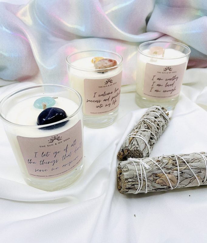 Bougie Cristal Affirmation Positive – Image 4